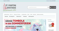 Desktop Screenshot of martini-apotheke.de